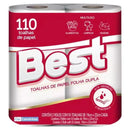 TOALHA DE PAPEL - BEST - 2 ROLOS C/55 TOALHAS CADA