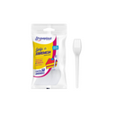 GARFO SOBREMESA - BRANCO - PCT C/50 UNIDADES - STRAWPLAST