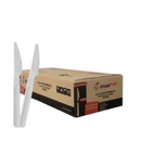 FACA FORTE - BRANCO - GRANEL C/500 UNIDADES - STRAWPLAST