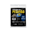 SACO PRETO PARA LIXO - ALMOFADA COM 05 UNIDADES - 105 LT - PESADAO