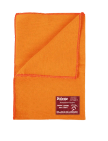 PANO FLANELA - LARANJA - 38 X 58 CM