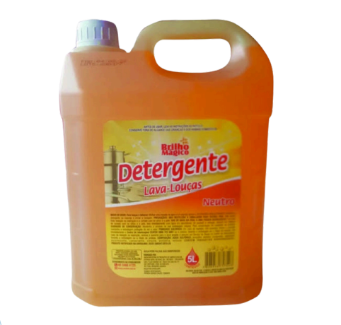 DETERGENTE 5L - NEUTRO - BRILHO MÁGICO