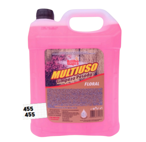 LIMPADOR MULTIUSO 5L - FLORAL - BRILHO MÁGICO