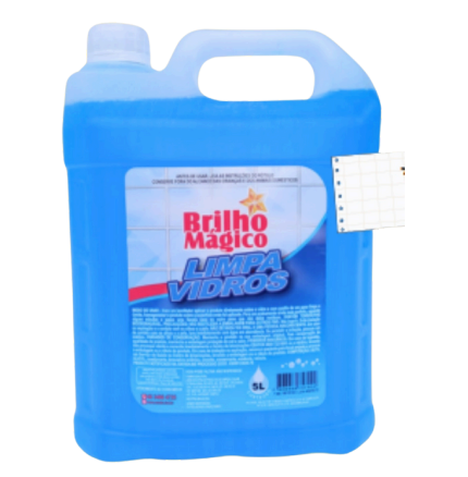 LIMPA VIDROS 5L - BRILHO MÁGICO