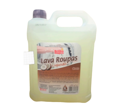LAVA ROUPAS LÍQUIDO 5L - COCO - BRILHO MÁGICO